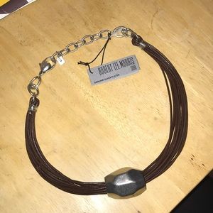 Robert Lee Morris Genuine Silver Plated Necklace